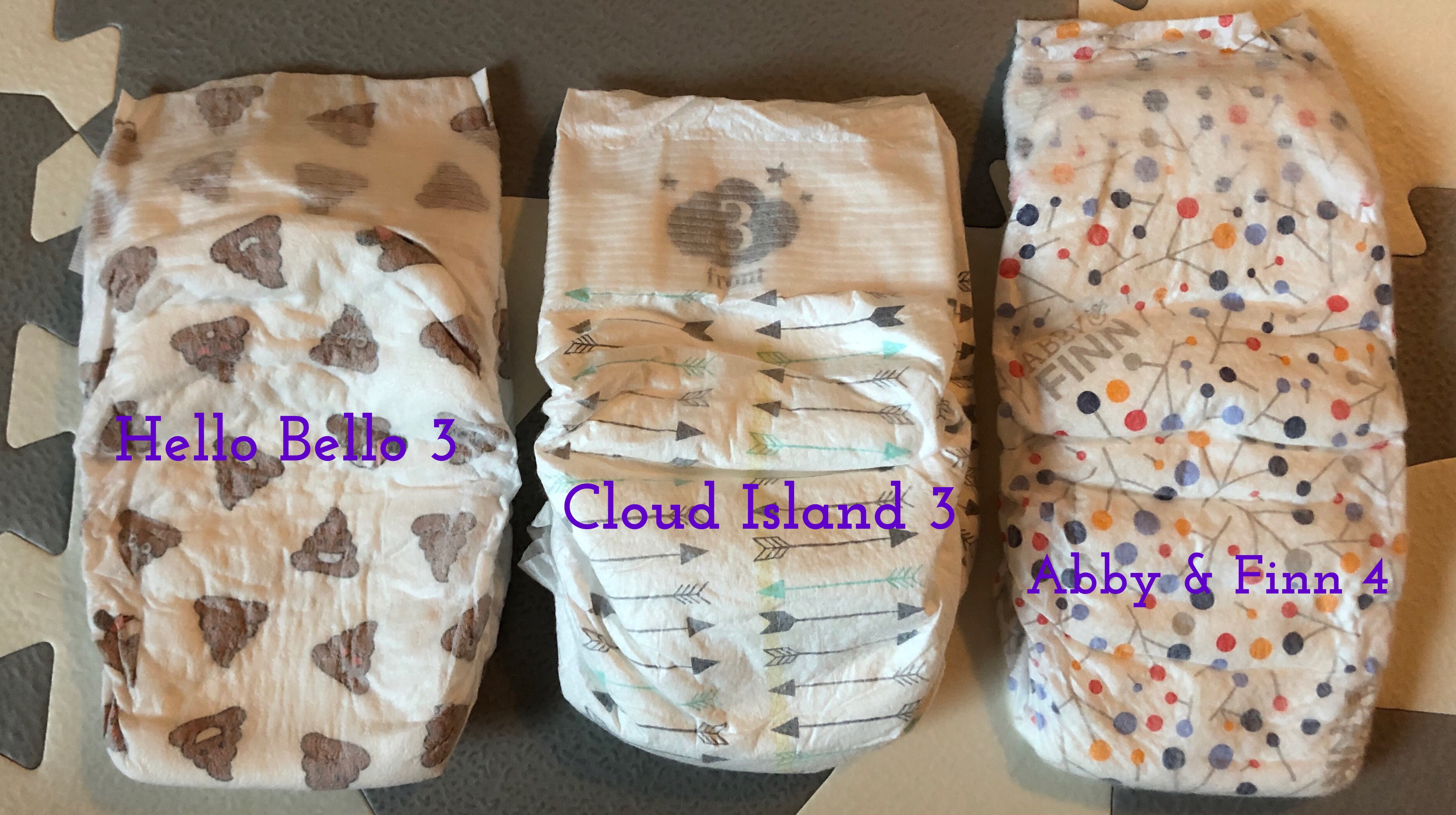 cloud island newborn diapers